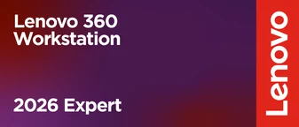 Odznaka Lenovo 360 Workstation 2026 Expert – status partnerski NTBX